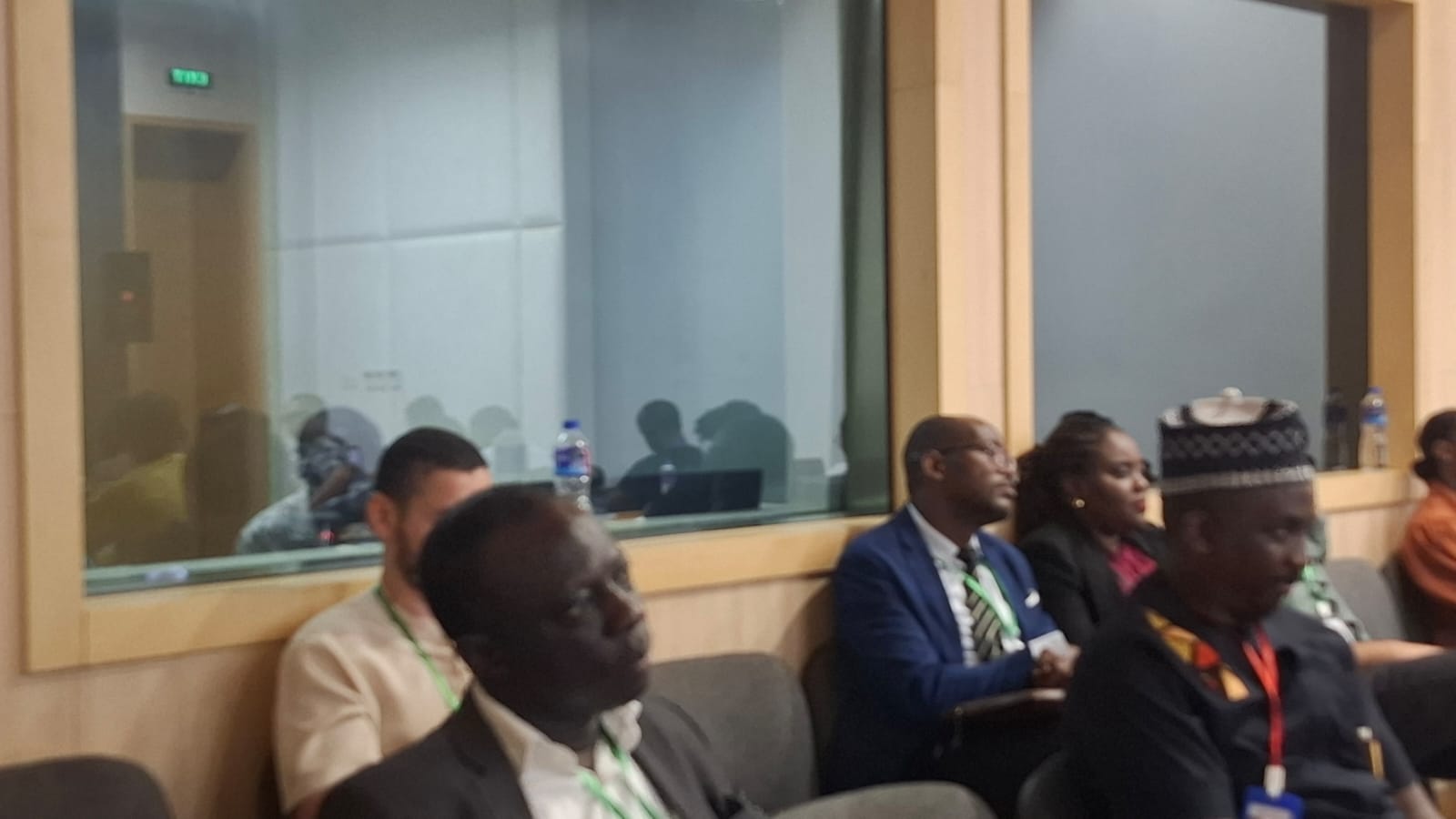 ERA and ACP team with ACHPR Chairperson Idrissa Sow and commissioners at the acquaintance dinner